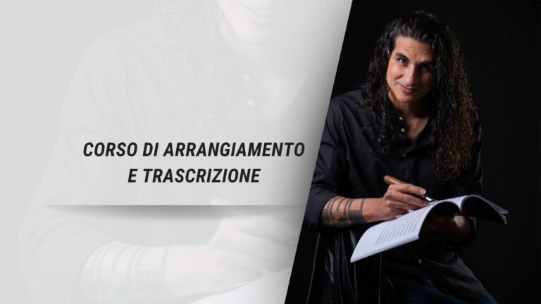 CORSO DI ARRANGIAMENTO E TRASCRIZIONE